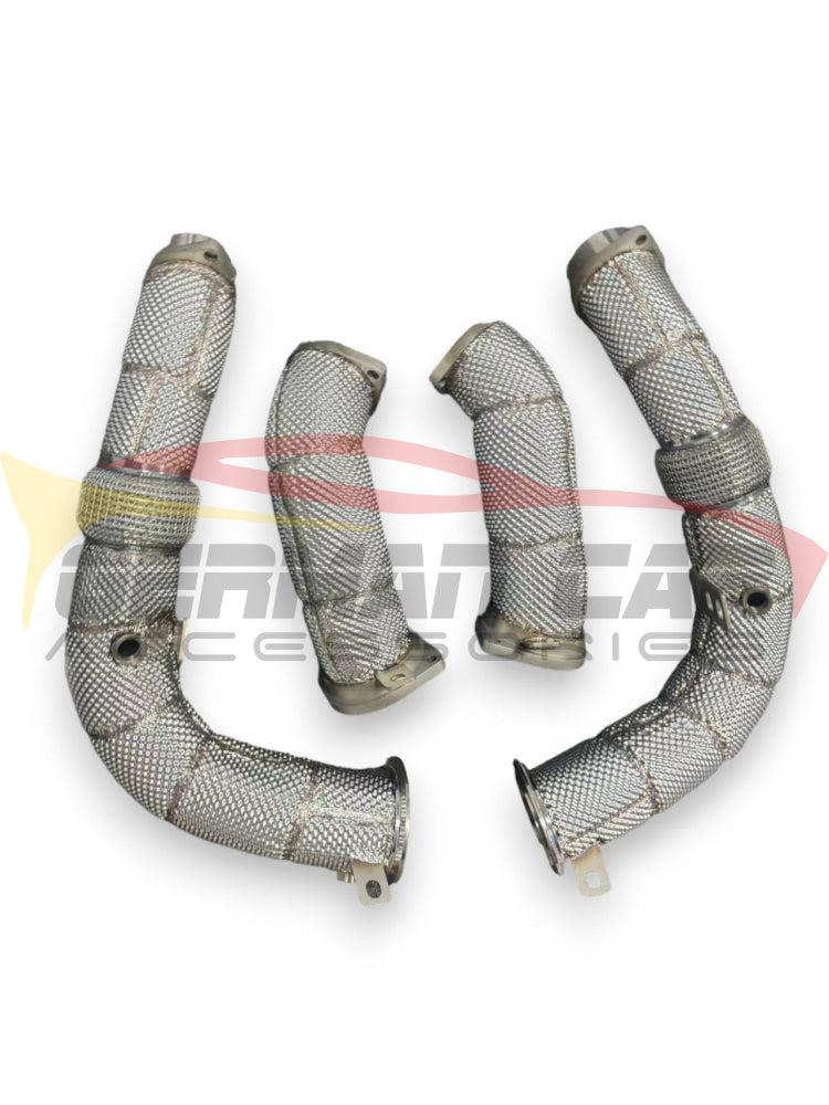 2024 + Bmw X5/X6/X7 M60I Front Race Pipes | G05/G06/G07 Lci