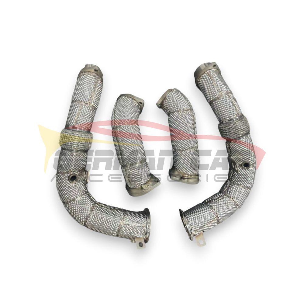 2024 + Bmw X5/X6/X7 M60I Front Race Pipes | G05/G06/G07 Lci