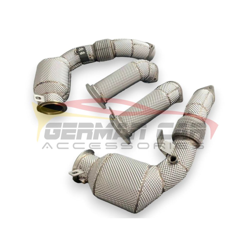 2024 + Bmw X5/X6/X7 M60I Front Race Pipes | G05/G06/G07 Lci