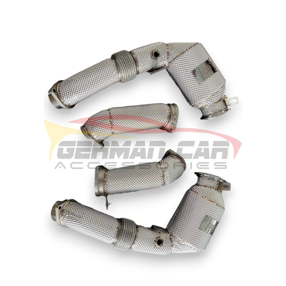2024 + Bmw X5/X6/X7 M60I Front Race Pipes | G05/G06/G07 Lci