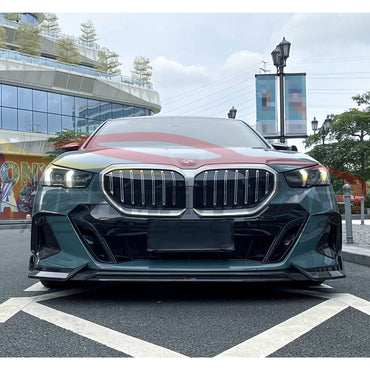 2024 + BMW 5-Series Carbon Fiber Front Lip | G60 Front Lips/Splitters