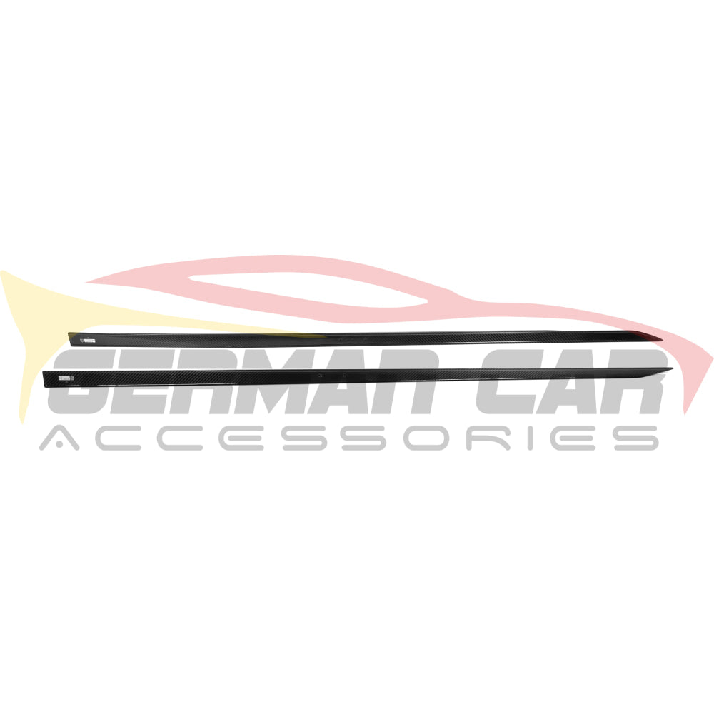 2024 + BMW 5-Series Carbon Fiber M Performance Style Side Skirts | G60 Side Skirts