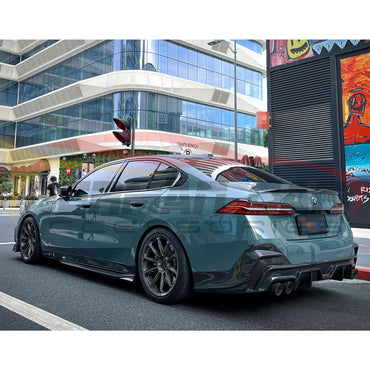 2024 + BMW 5-Series Carbon Fiber Rear Diffuser | G60 Rear Diffusers