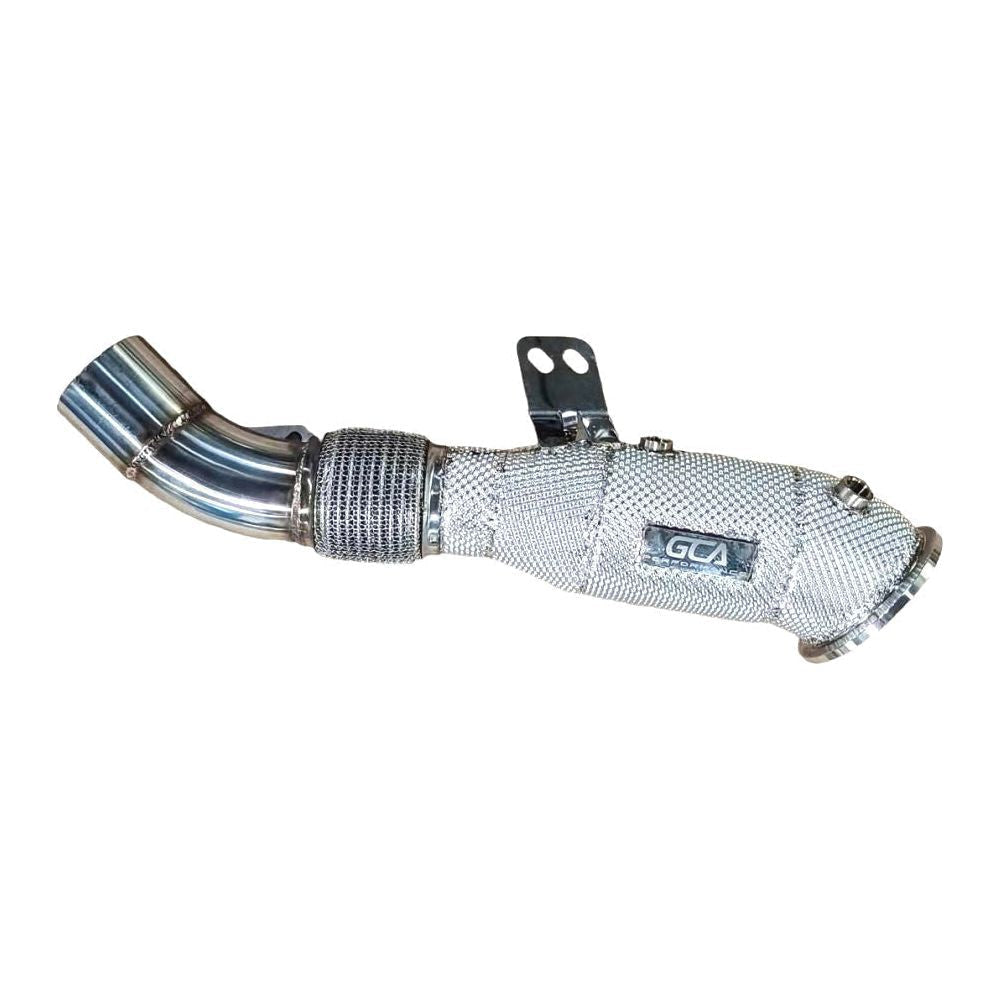2024 + BMW 5-Series Downpipe | G60 Yes Heat Shield / Racing Downpipe (No Cat) Downpipes