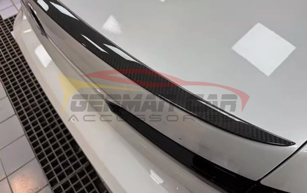 2024+ BMW 7-Series M Performance Style Carbon Fiber Trunk Spoiler | G70 Rear Trunk Spoilers