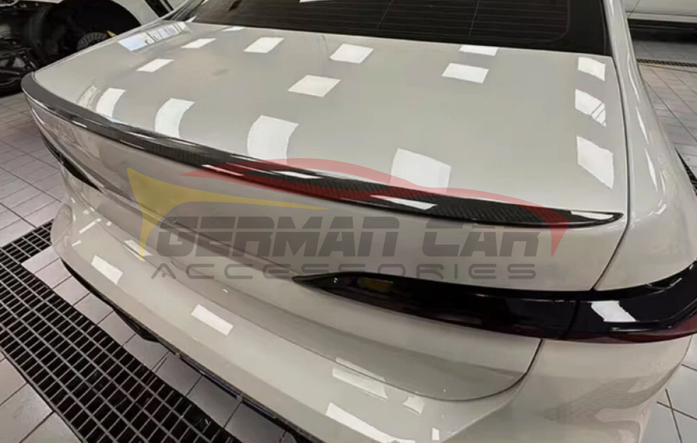 2024+ BMW 7-Series M Performance Style Carbon Fiber Trunk Spoiler | G70 Rear Trunk Spoilers