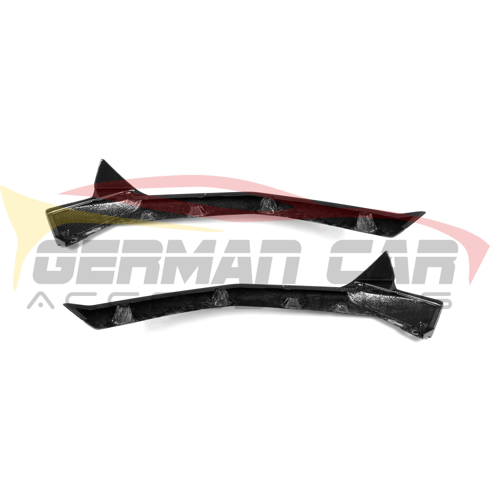 2024 + BMW M5 Carbon Fiber M Performance Style Front Splitters | G90 Front Lips/Splitters