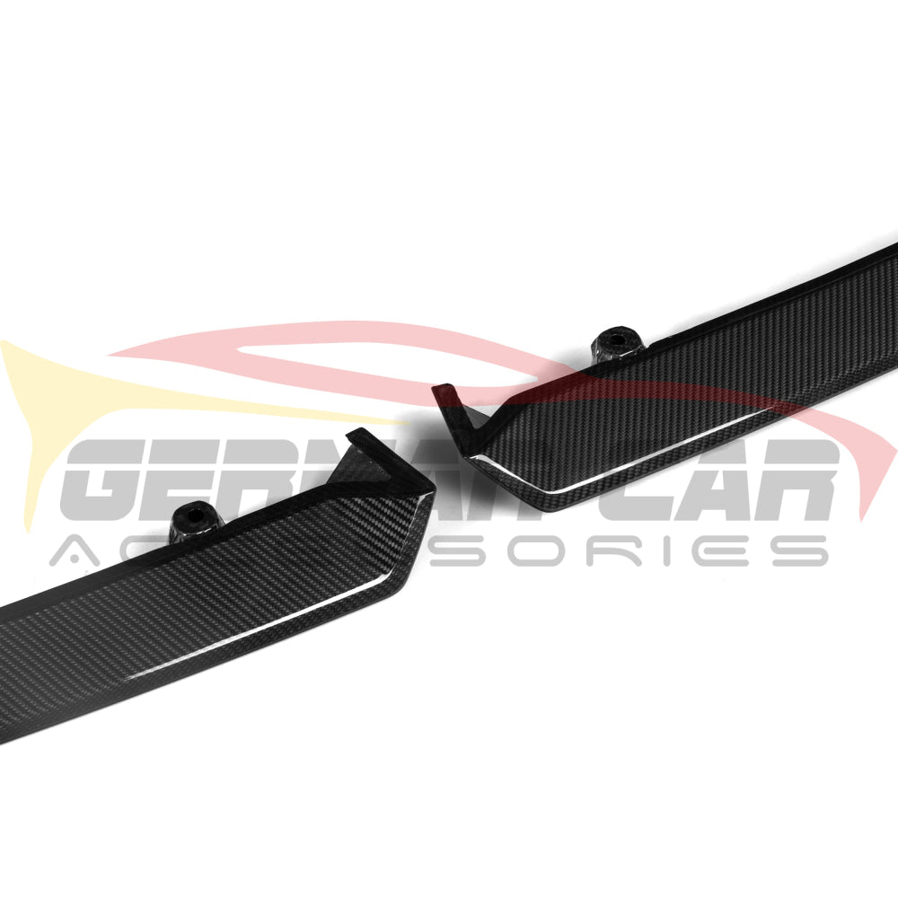 2024 + BMW M5 Carbon Fiber M Performance Style Front Splitters | G90 Front Lips/Splitters