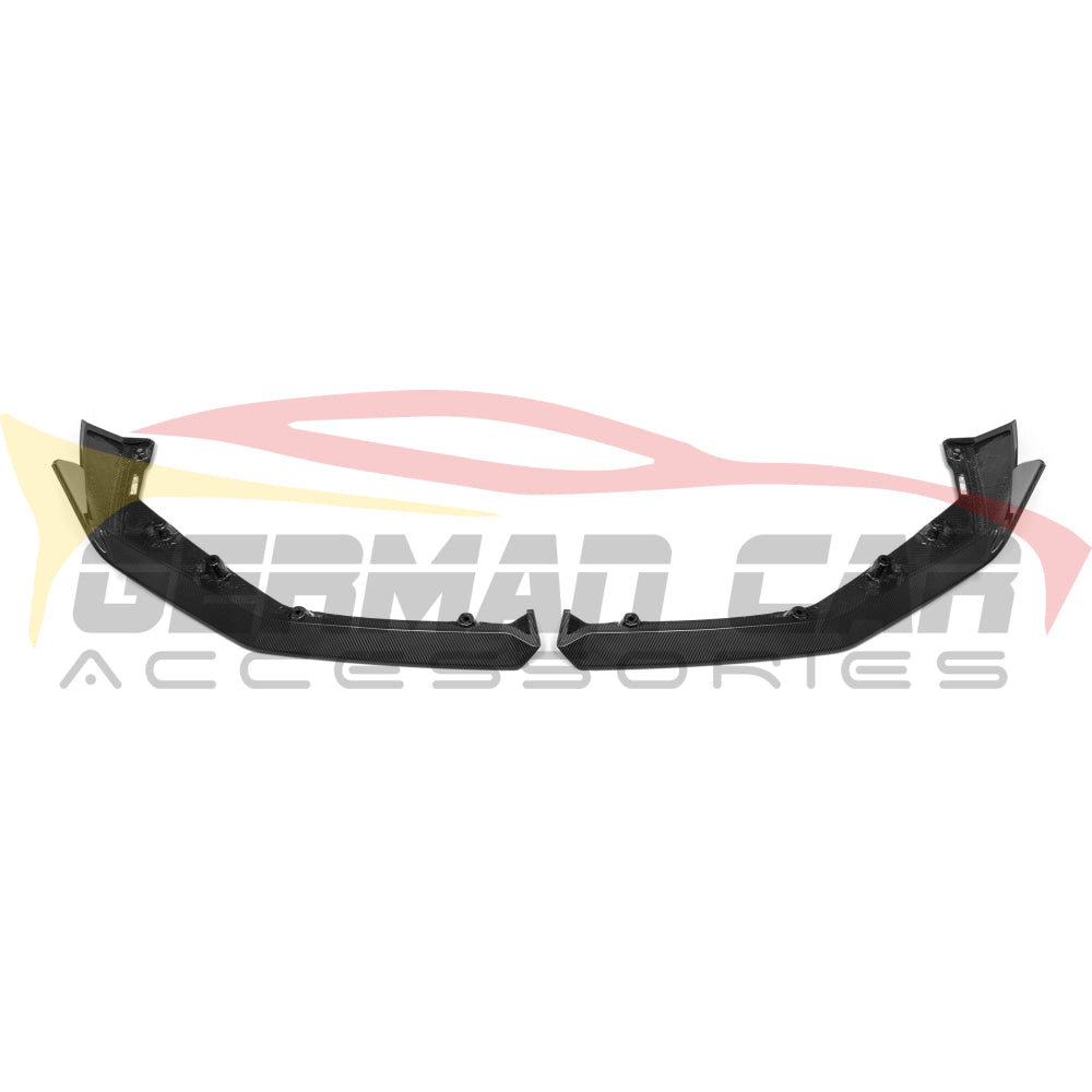 2024 + BMW M5 Carbon Fiber M Performance Style Front Splitters | G90 Front Lips/Splitters