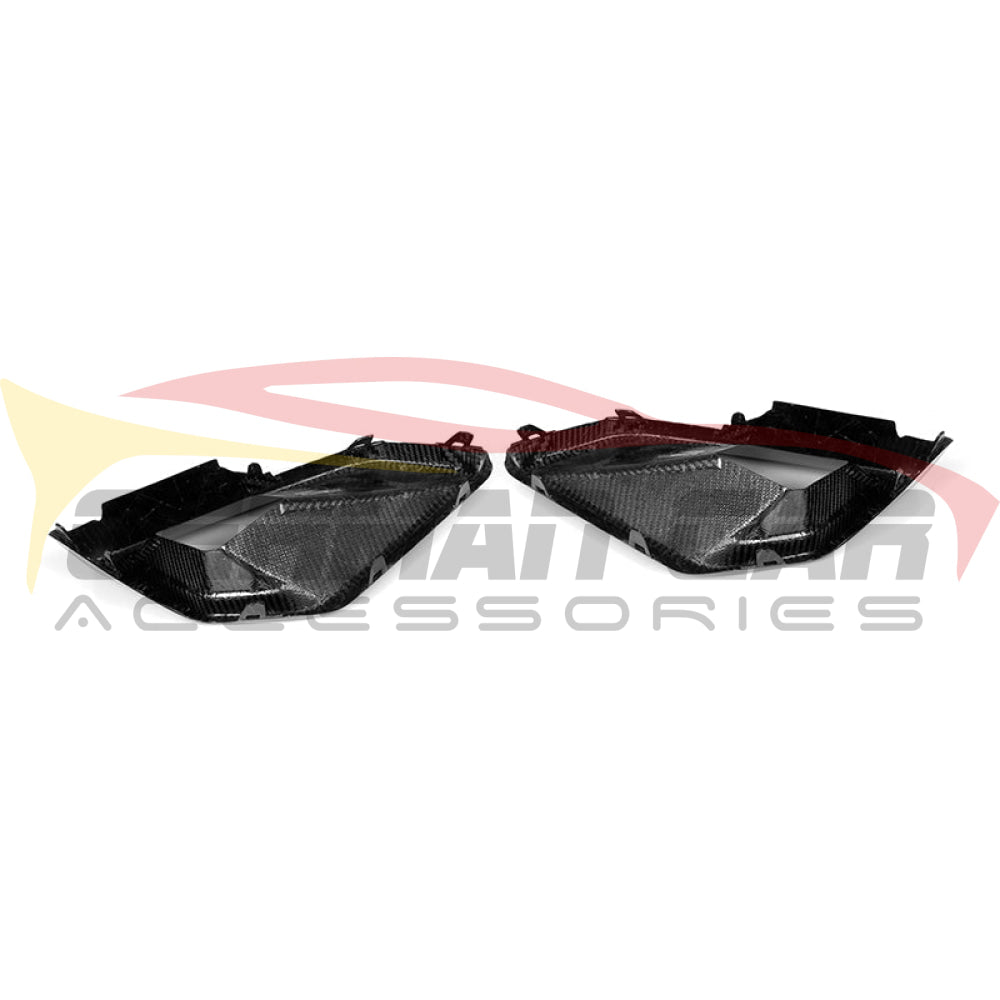 2024 + BMW X5 M Performance Style Carbon Fiber Lower Air Ducts | G05 LCI Additional Accessories