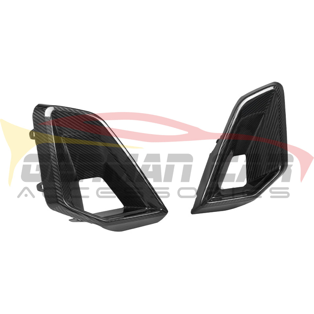 2024 + BMW X5 M Performance Style Carbon Fiber Lower Air Ducts | G05 LCI Additional Accessories