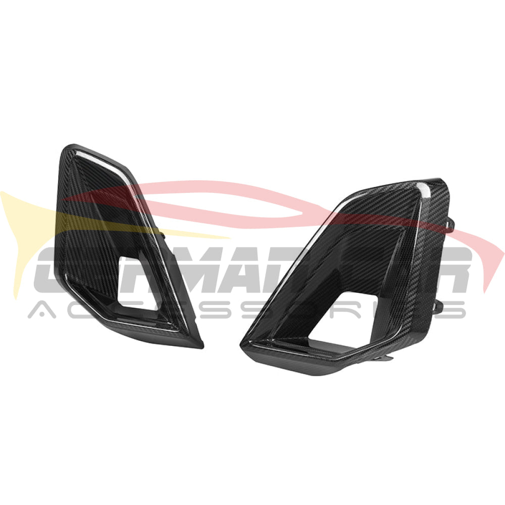 2024 + BMW X5 M Performance Style Carbon Fiber Lower Air Ducts | G05 LCI Additional Accessories