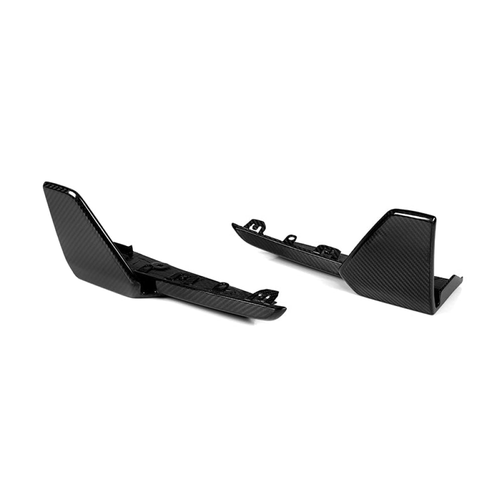 2024 + BMW X5 M Performance Style Carbon Fiber Rear Splitters | G05 LCI Additional Accessories