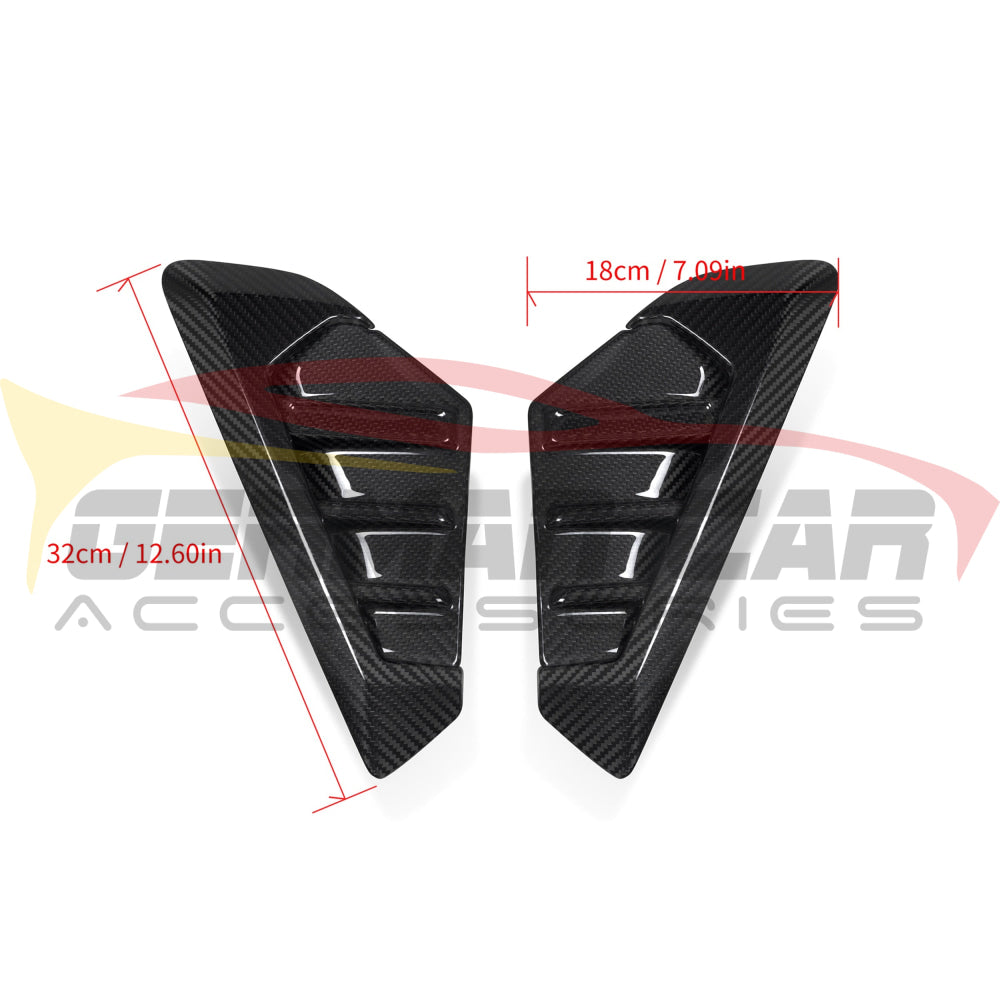 2024 + BMW X5 M Performance Style Carbon Fiber Side Vent Trim | G05 LCI Additional Accessories