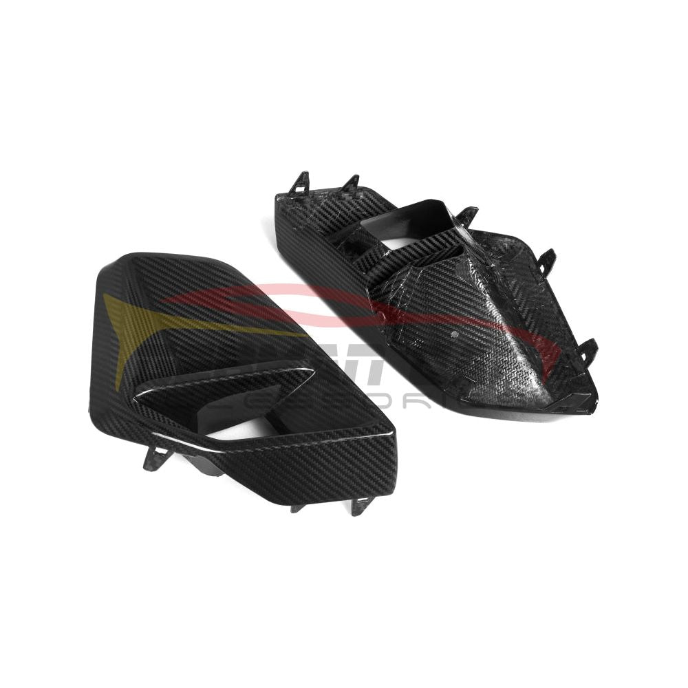 2024 + BMW X5 S Style Carbon Fiber Lower Air Ducts | G05 LCI Additional Accessories