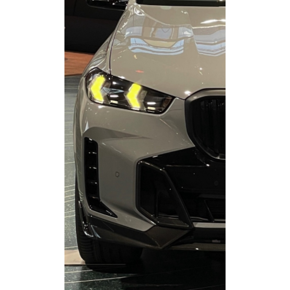 2024 + BMW X5/X6/X5M/X6M CSL Style Headlights Yellow DRL Modules | G05/G06/F95/F96 Headlights