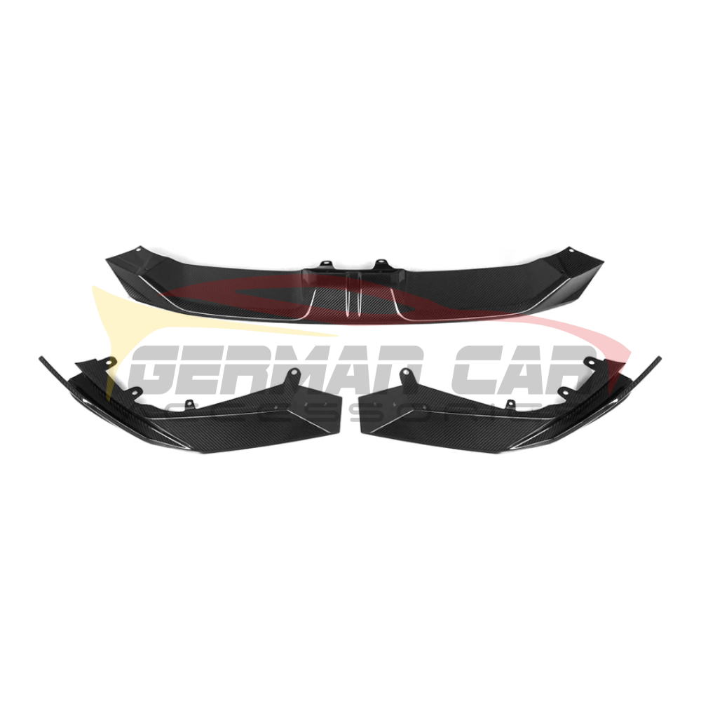 2024 + BMW X6M S Style Carbon Fiber Front Lip | F96 LCI Front Lips/Splitters