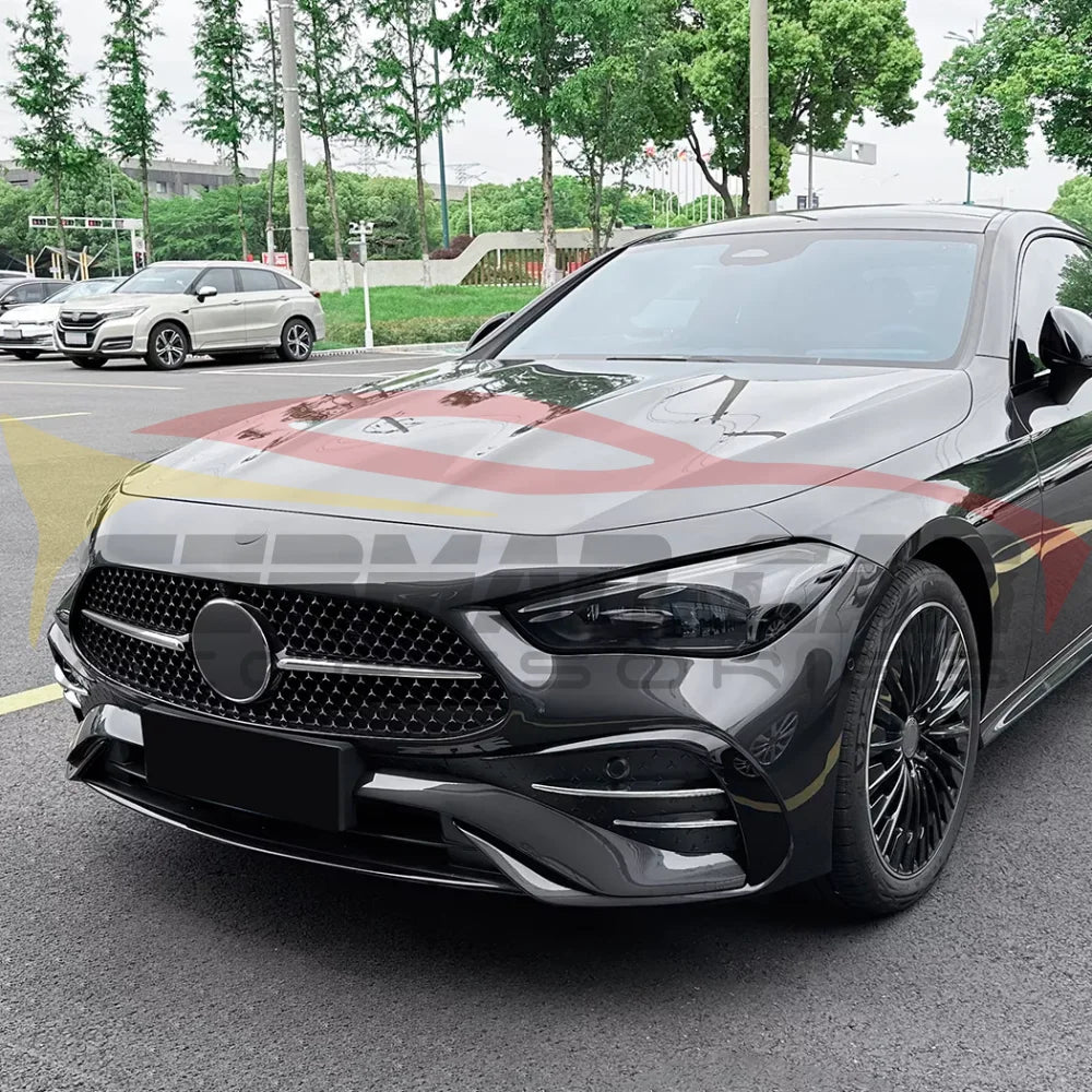 2024 + Mercedes-Benz CLE-Class Carbon Fiber Front Bumper Canards | A236/C236 Additional Accessories