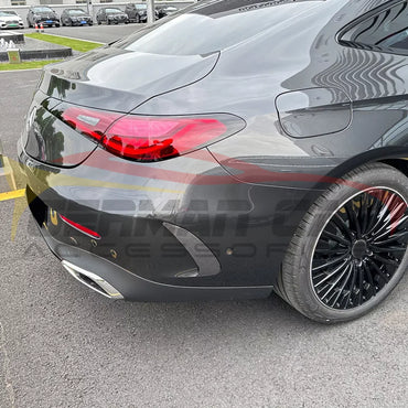 2024 + Mercedes-Benz CLE-Class Carbon Fiber Rear Bumper Splitters | A236/C236 Rear Diffusers
