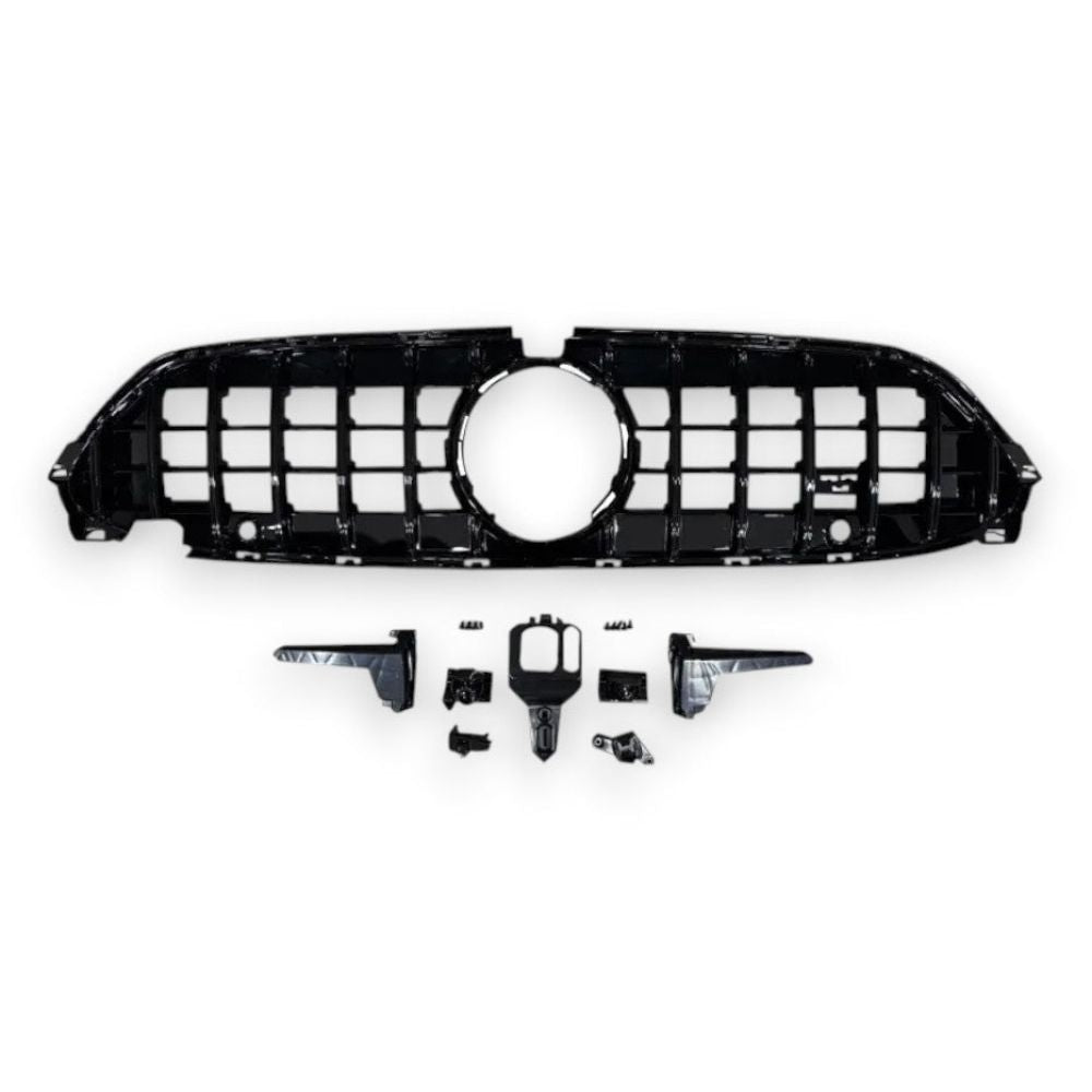 2024 + Mercedes-Benz CLE-Class GTR Style Front Grille | A236/C236 Gloss Black Front Grilles