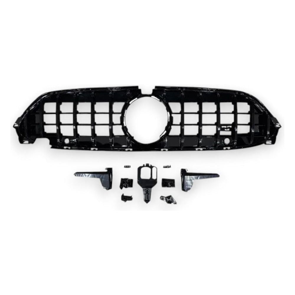 2024 + Mercedes-Benz CLE-Class GTR Style Front Grille | A236/C236 Gloss Black Front Grilles