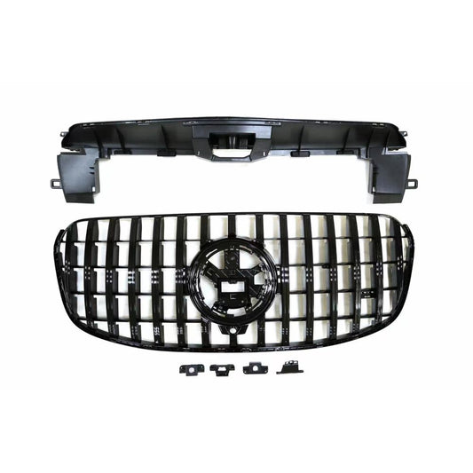 2024 + Mercedes-Benz Gls Gtr Style Front Grille | W167 Gloss Black Grilles