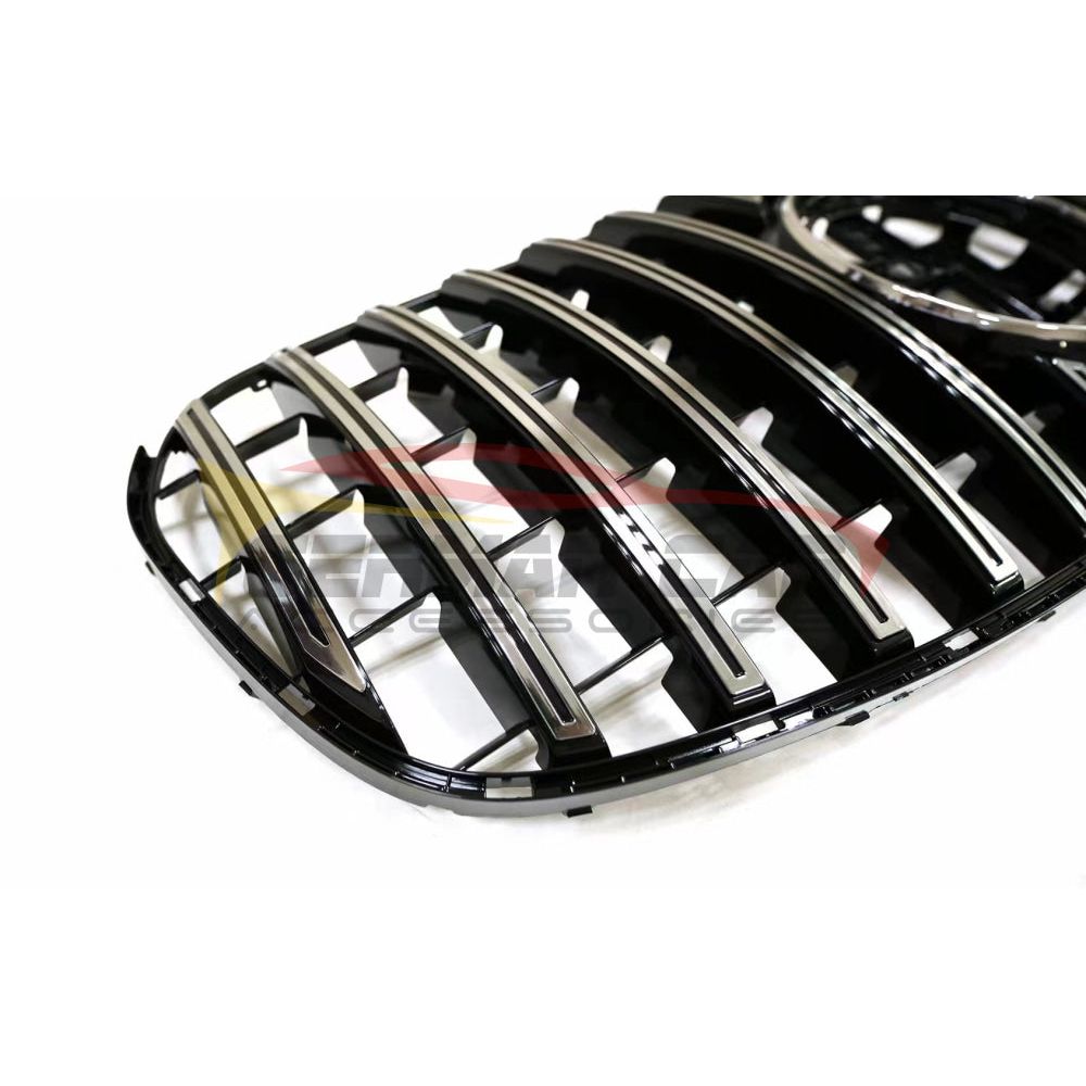 2024 + Mercedes-Benz Gls Gtr Style Front Grille | W167 Grilles
