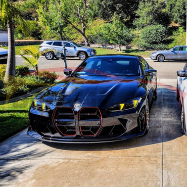 2025+ BMW M3/M4/4-Series CSL Style Headlights Yellow DRL Modules | G80/G82/G83/G22/G23/G26 Headlights