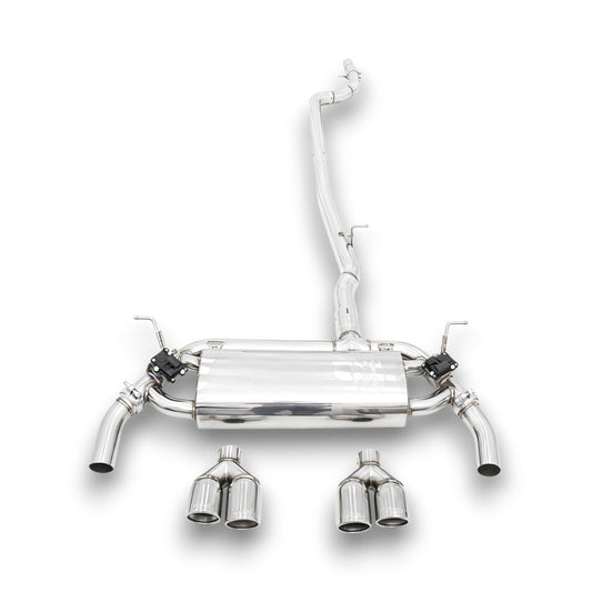 2025+ BMW X3 M50 Valved Sport Exhaust System | G45/G48 Stainless Steel Exhaust / Chrome Tips Exhausts
