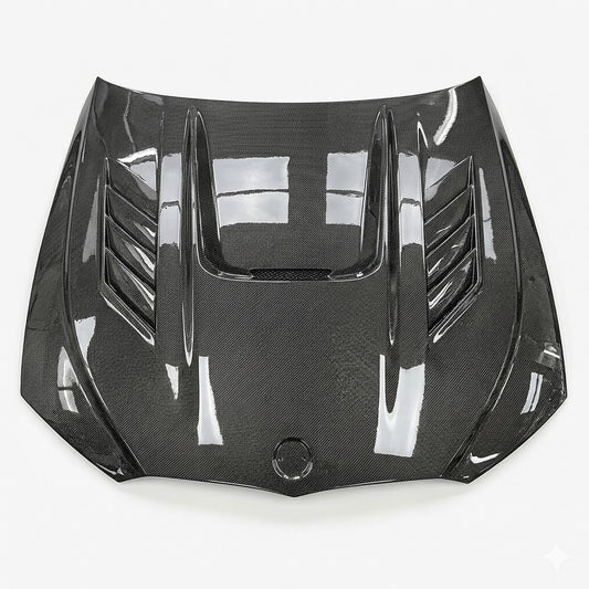 2019+ BMW 3-Series V Style Carbon Fiber Hood | G20/G21