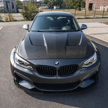 2014-2021 BMW 2-Series A Style Carbon Fiber Hood | F22/F23/F87