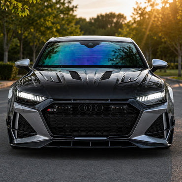 2019+ Audi A7/S7/RS7 V2 Style Carbon Fiber Hood | C8