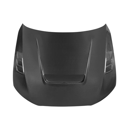 2009-2012 Audi A4/S4/RS4 V Style Carbon Fiber Hood | B8 A4/S4/RS4