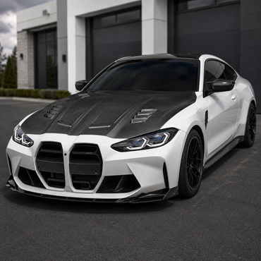 2021+ BMW M3/M4 V4 Style Carbon Fiber Hood | G80/G81/G82/G83