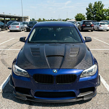 2011-2017 BMW 5-Series/M5 V1 Style Carbon Fiber Hood | F10/F11