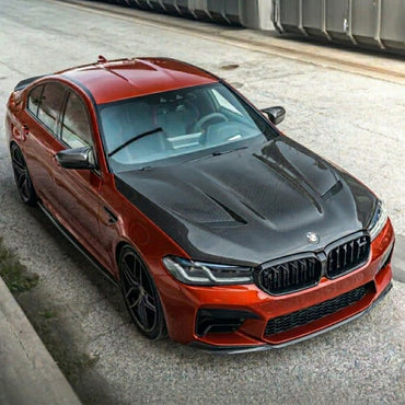 2011-2017 BMW 5-Series/M5 C Style Carbon Fiber Hood | F10/F11
