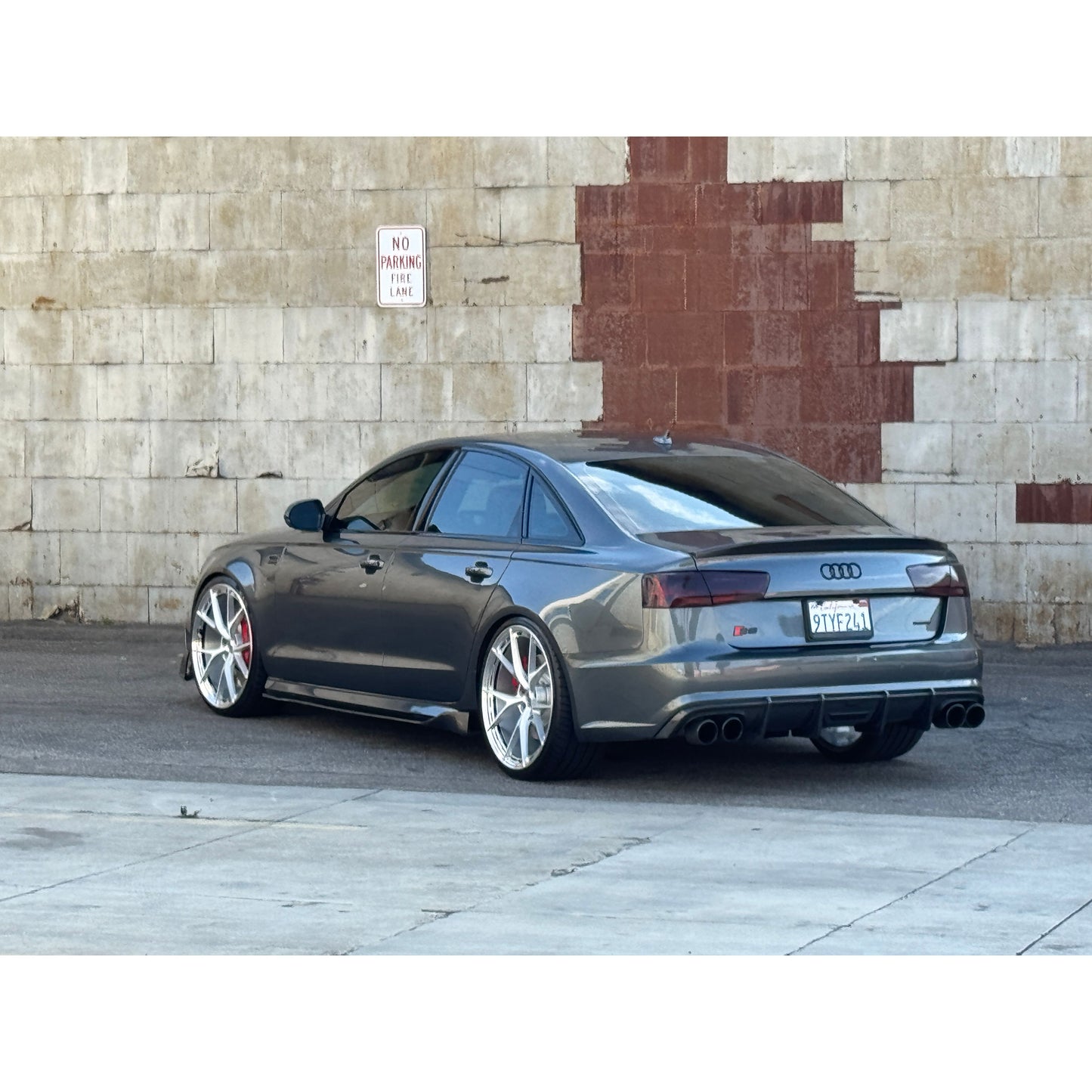 2016-2018 Audi A6/S6 Ducktail Carbon Fiber Trunk Spoiler | C7.5 A6/S6