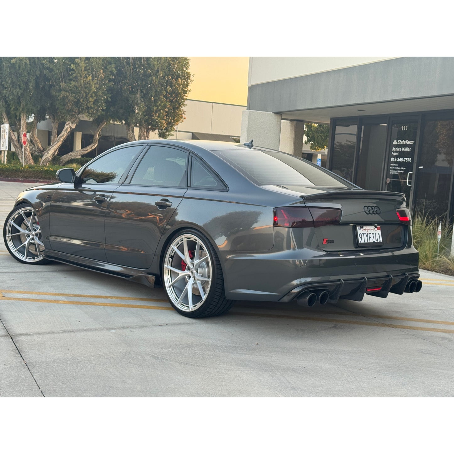 2016-2018 Audi A6/S6 Ducktail Carbon Fiber Trunk Spoiler | C7.5 A6/S6