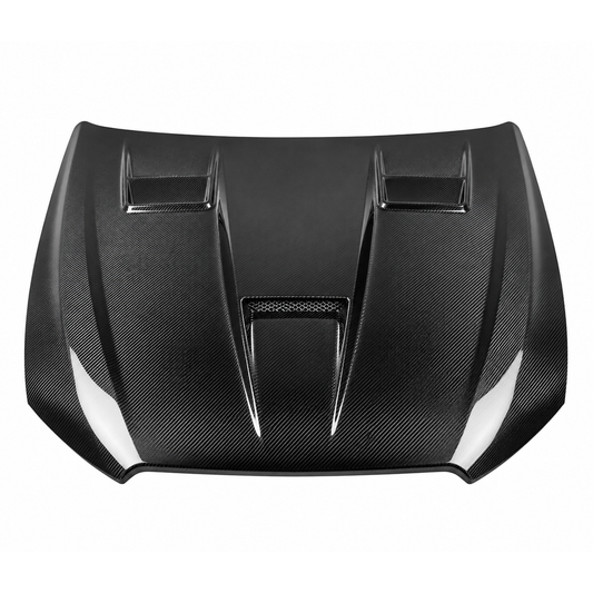 2005-2008 Audi A4/S4/RS4 V2 Style Carbon Fiber Hood | B7