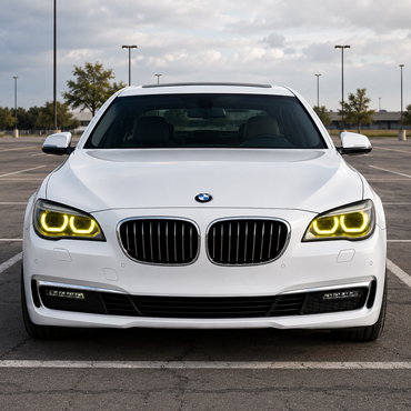 2013-2015 BMW 7-Series CSL Style Headlight Yellow DRL Module | F01/F02