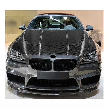 2013-2019 BMW 6-Series/M6 H Style Carbon Fiber Hood | F06/F12/F13