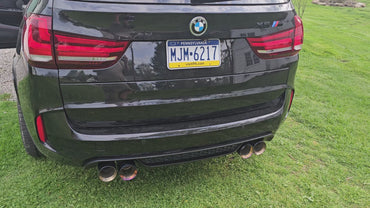 2015-2018 BMW X5M/X6M Valved Sport Exhaust System | F85/F86