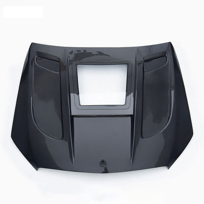 2015-2023 Mercedes C-Class/C43 AMG Glass Engine Cover V2 Carbon Fiber Hood | W205