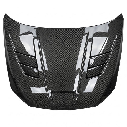 2010-2017 BMW 5-Series H Style Carbon Fiber Hood | F07