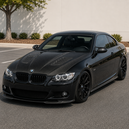 2011-2013 BMW 3-Series V2 Style Carbon Fiber Hood | E92/E93 LCI