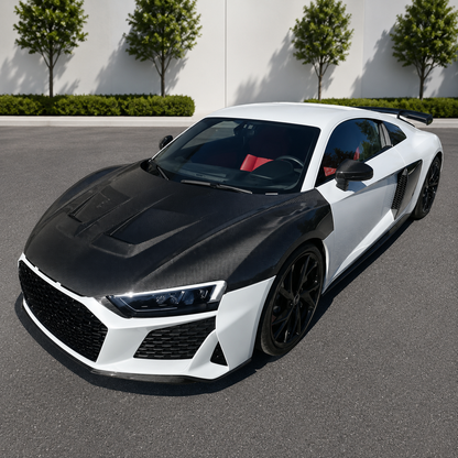 2019-2024 Audi R8 Carbon Fiber Front Hood I MK2 Gen 2 Facelift