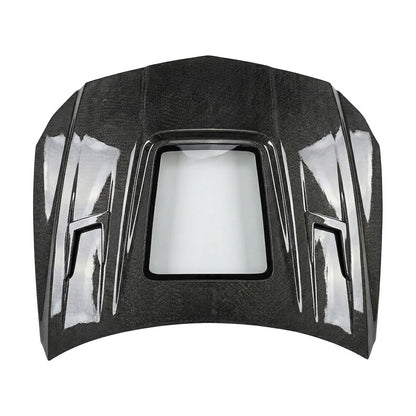 2012-2018 Mercedes CLS-Class/CLS63 AMG Glass Engine Cover Carbon Fiber Hood | C218/W218