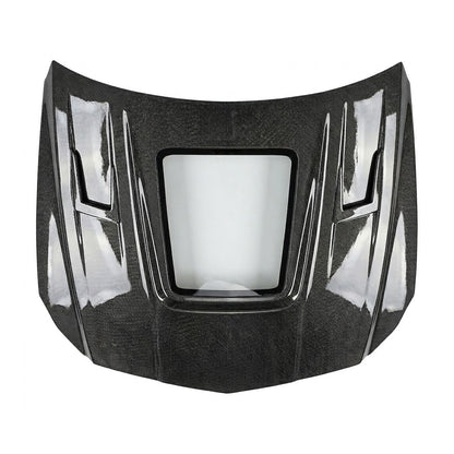 2012-2018 Mercedes CLS-Class/CLS63 AMG Glass Engine Cover Carbon Fiber Hood | C218/W218