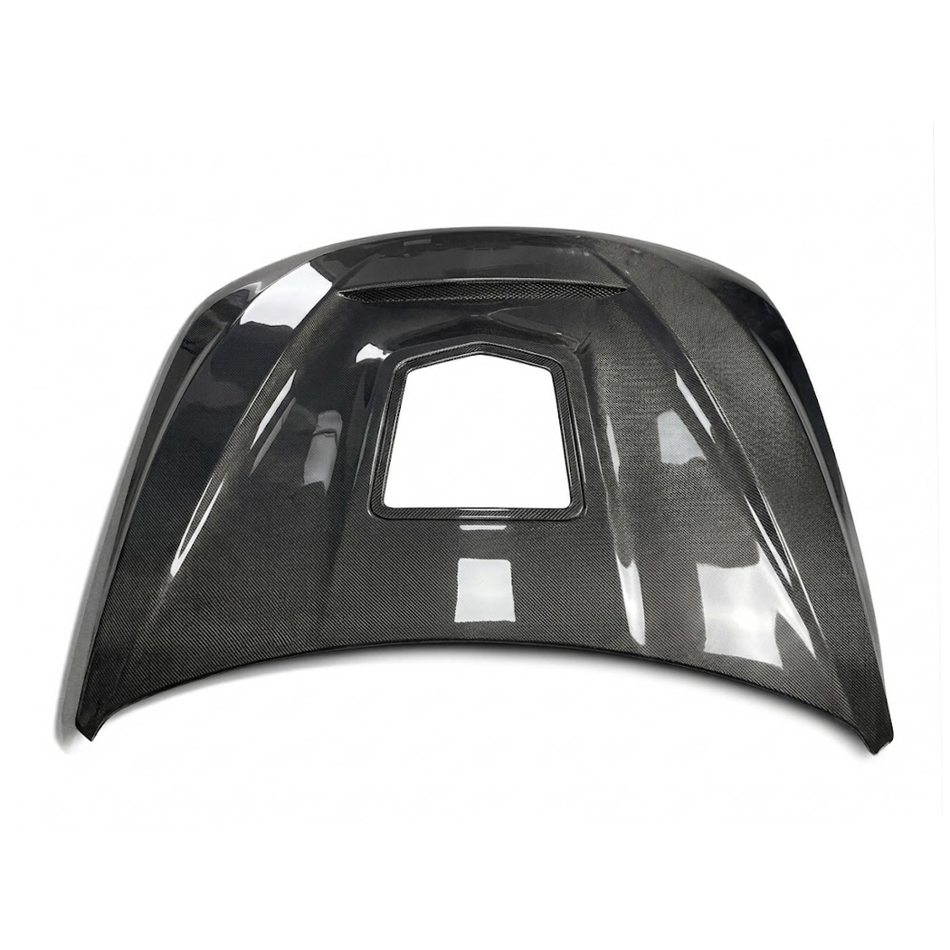2015-2021 BMW M3/M4 Glass Engine Cover Carbon Fiber Hood | F80/F82/F83