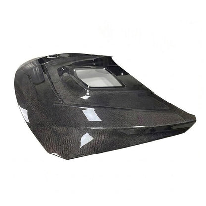 2015-2021 BMW M3/M4 Glass Engine Cover Carbon Fiber Hood | F80/F82/F83